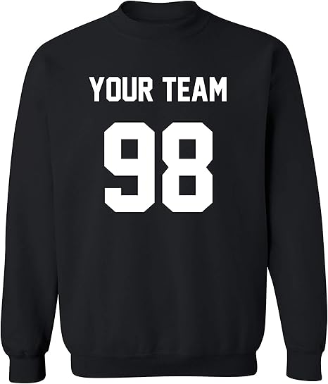 61BE v5kfHL. AC SX466 Custom Name And Logo Personalized Sweatshirt 001 Idea Fanatic