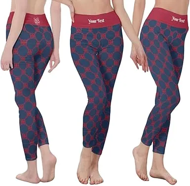 61I6sZIGnL. AC SX385 Custom Name Personalized Leggings 004 Idea Fanatic