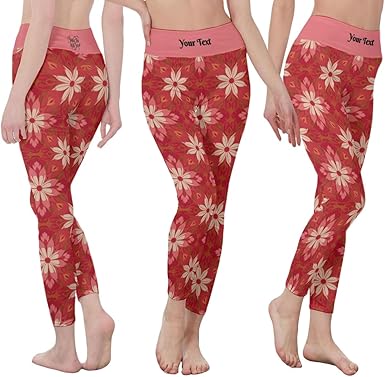 61P2RWgpG0L. AC SX385 Custom Name Personalized Leggings 018 Idea Fanatic