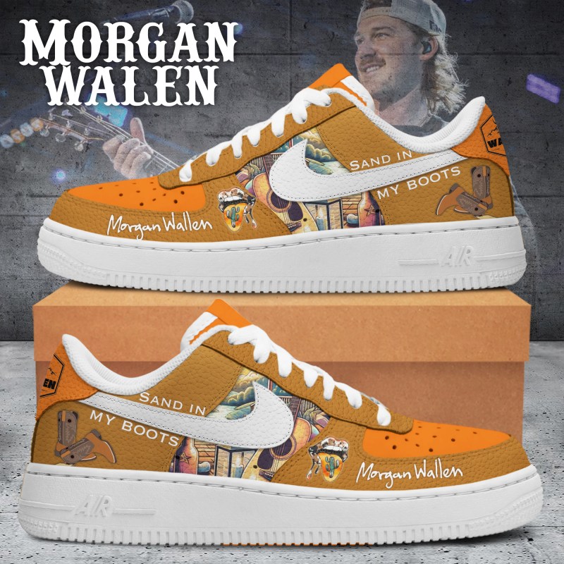 66513b267daa2517520596b2 Morgan Wallen Premium AF1 Sneakers IFDDAF10141 Idea Fanatic