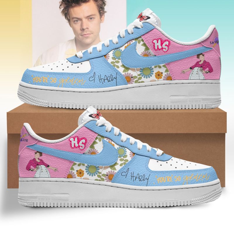 666e98bb7bc3dba53f0fd6c6 Harry Styles Premium AF1 Sneakers IFDDAF10115 Idea Fanatic