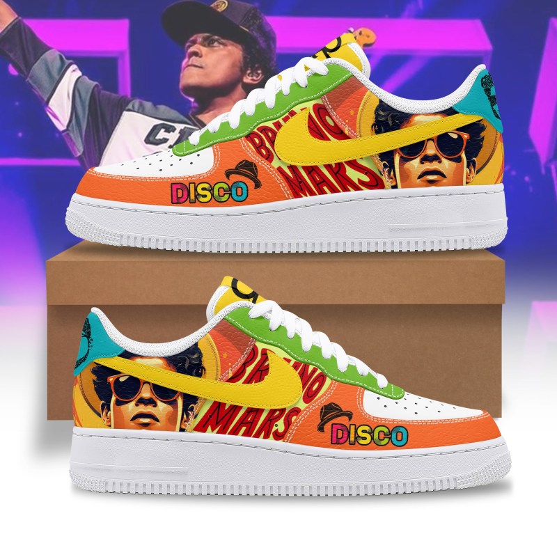 6692b25e702326c4e5001849 Bruno Mars Premium AF1 Sneakers IFDDAF10131 Idea Fanatic