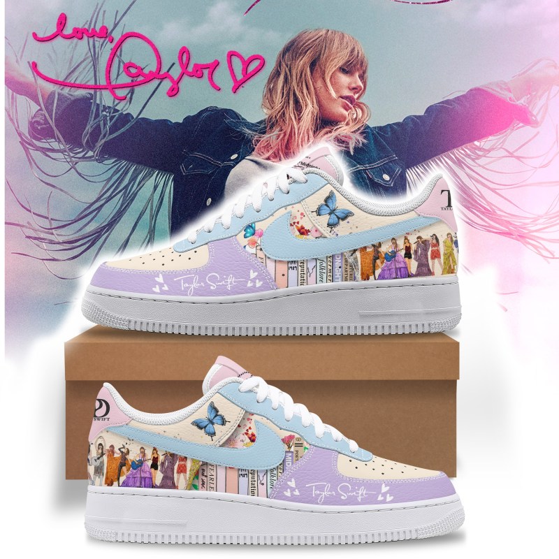 6692b25e9a129dfe36060736 Taylor Swift Premium AF1 Sneakers IFDDAF10127 Idea Fanatic