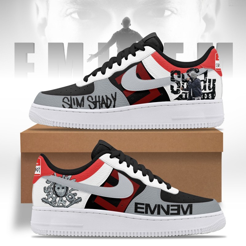 66947f9c1d81387d00004257 Eminem Premium AF1 Sneakers IFDDAF10182 Idea Fanatic