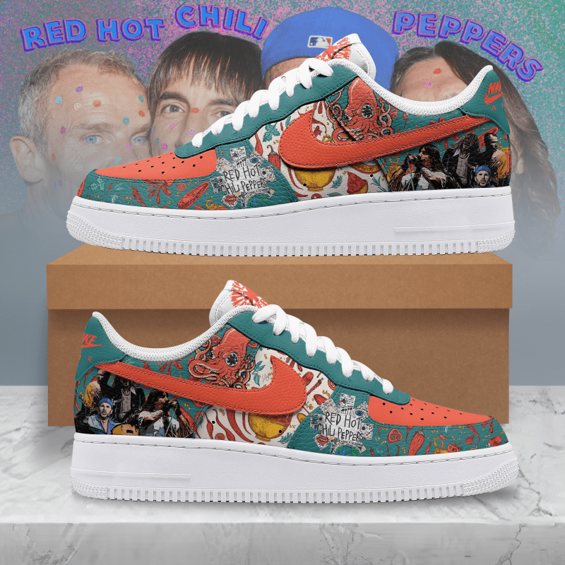 66993e618412d365f80a5f62 1 Red Hot Chili Peppers Premium AF1 Sneakers IFDDAF10159 Idea Fanatic