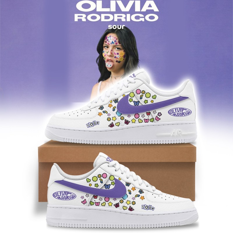 66c4d93305d8f2ad13047393 1 Olivia Rodrigo Premium AF1 Sneakers IFDDAF10173 Idea Fanatic