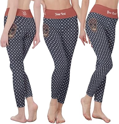 7194cLNGV9L. AC SX385 Custom Name Personalized Leggings 005 Idea Fanatic