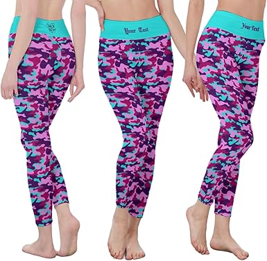 71jNSaKt4L. AC SX385 Custom Name Personalized Leggings 013 Idea Fanatic