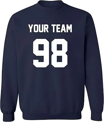 71tKH3jS yL. AC SX342 Custom Name And Logo Personalized Sweatshirt 015 Idea Fanatic