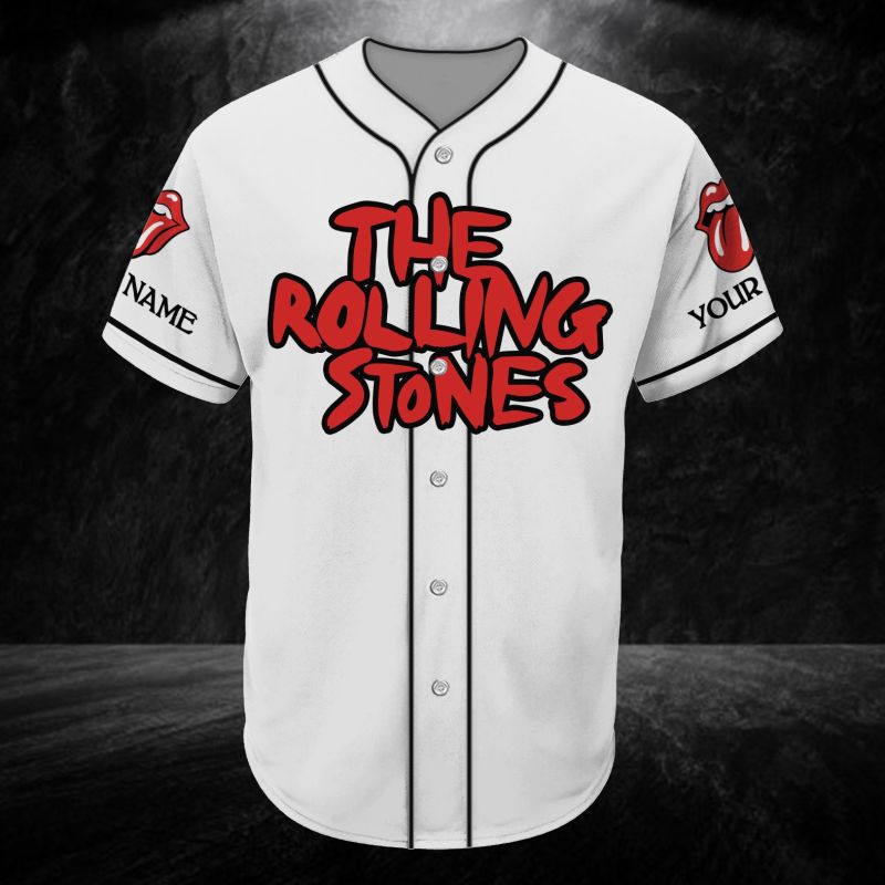 77ee62e08dcb72f9177bdb5228b8756a Rock N Roll The Rolling Stones Baseball Tee Jersey Shirt IDF54143 Idea Fanatic