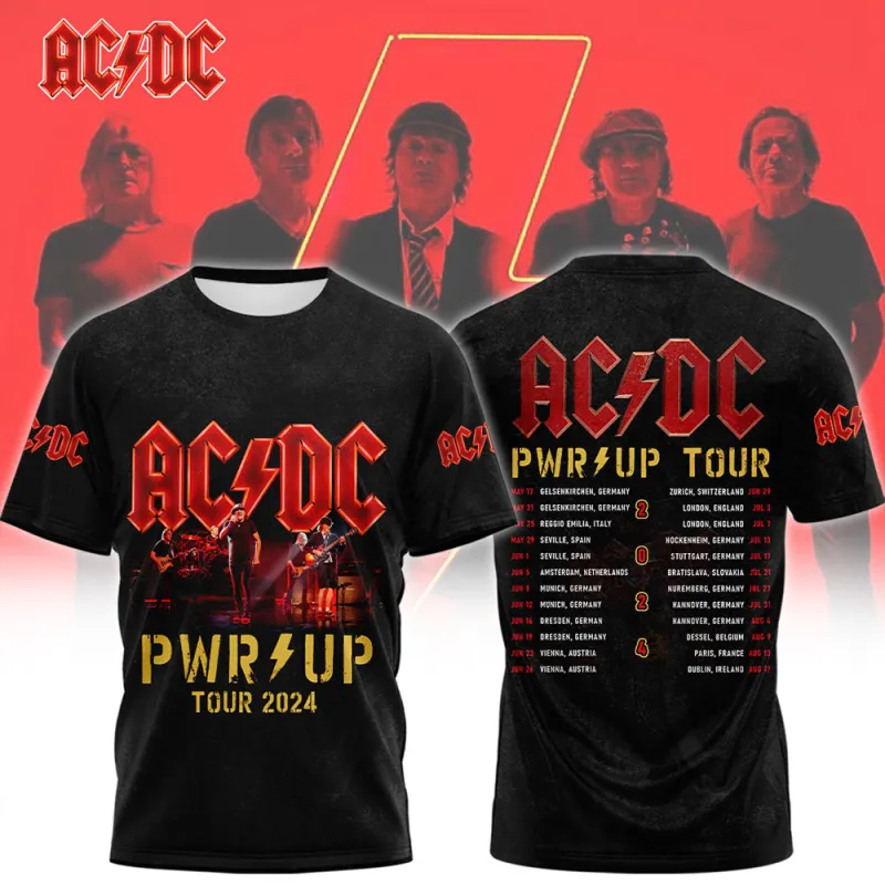 AC150424TTH4VKH mk ts AC/DC PWR UP TOUR 2024 3D Apparels AC150424TTH4VKH Idea Fanatic