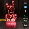 ACDC010324LNQ22TTT mk AC/DC PWR UP TOUR 2024 Custom Name Led Light ACDC010324LNQ22TTT Idea Fanatic