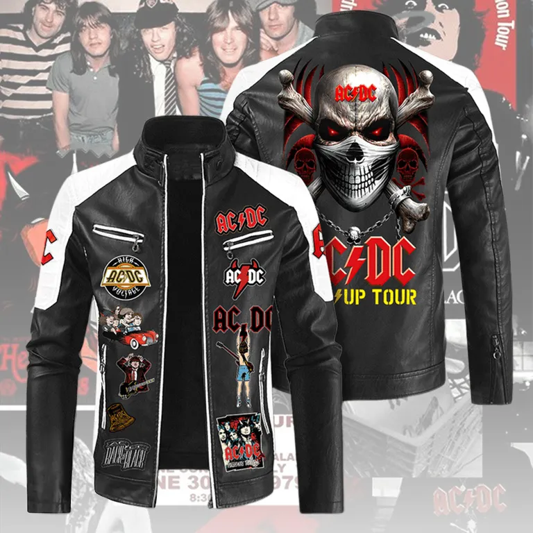 ACDC020424L72 mk1 AC/DC PREMIUM LEATHER BOMBER ACDC020424L72 Idea Fanatic