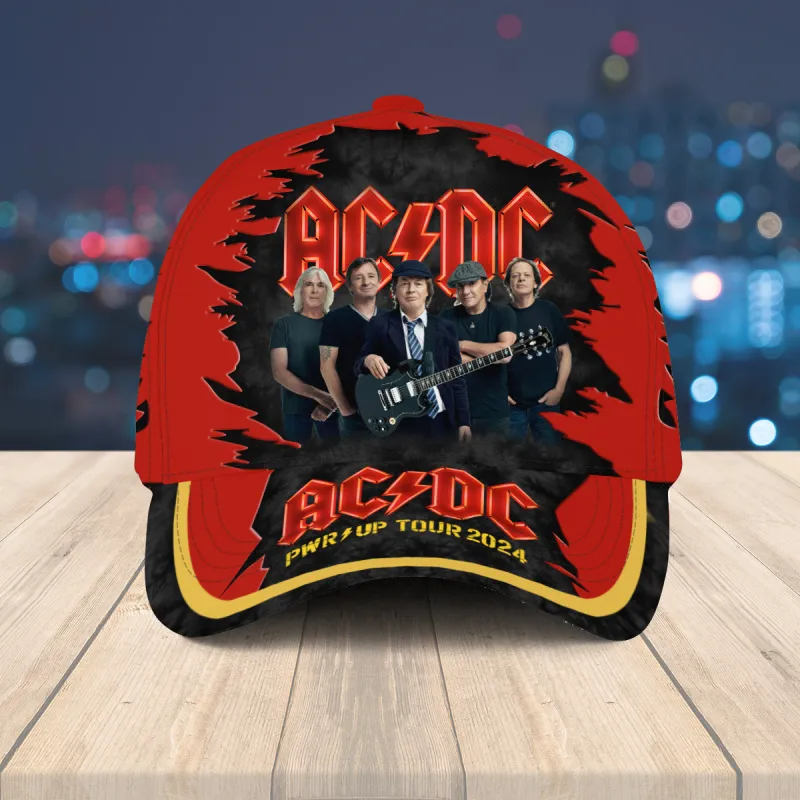 ACDC120324LNQ18DKD mk AC/DC PWR UP TOUR 2024 Classic Cap ACDC120324LNQ18DKD Idea Fanatic