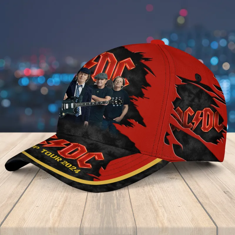 ACDC120324LNQ18DKD mk1 AC/DC PWR UP TOUR 2024 Classic Cap ACDC120324LNQ18DKD Idea Fanatic