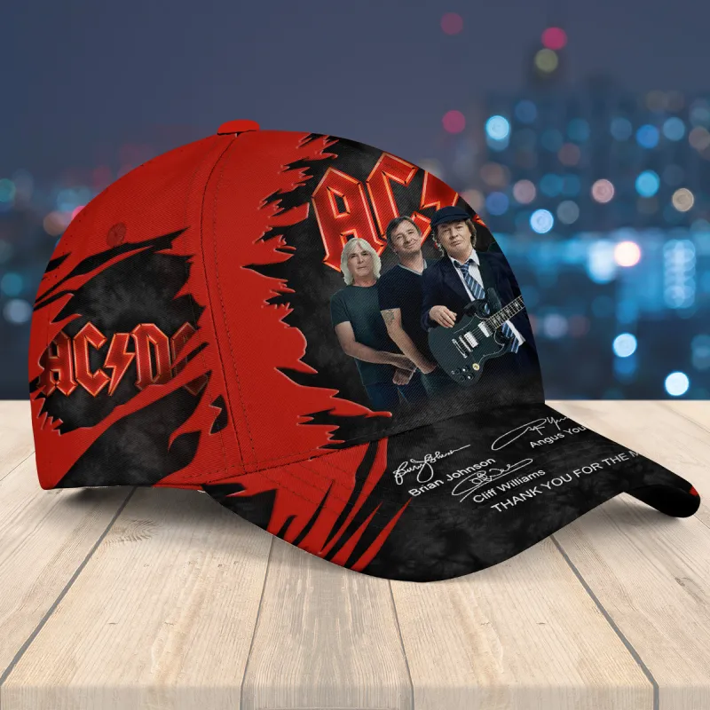 ACDC120324LNQ2DKD mk2 AC/DC PWR UP TOUR 2024 Classic Cap ACDC120324LNQ2DKD Idea Fanatic