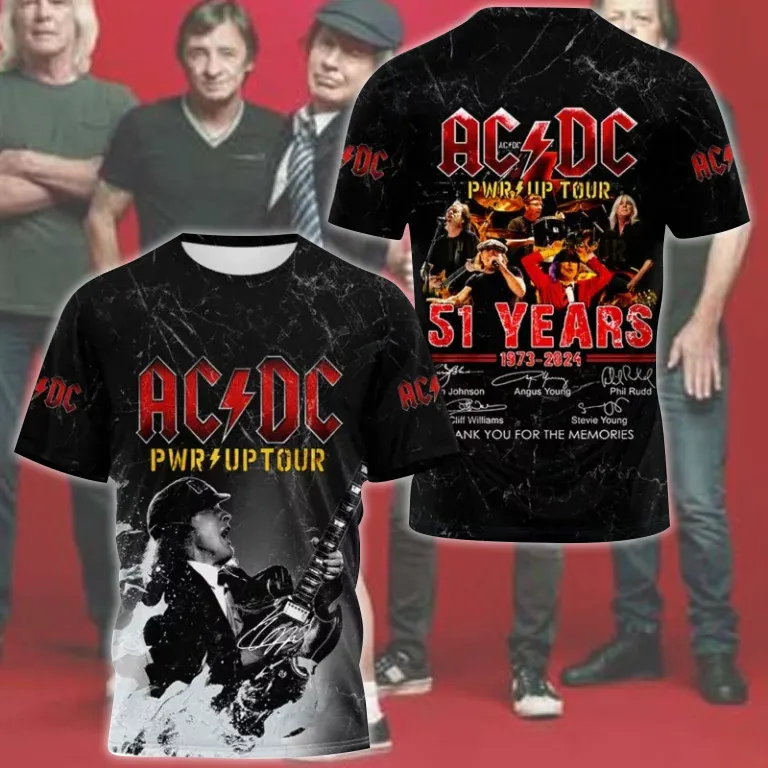 ACDC180324L24 mk AC/DC 3D T-shirt ACDC180324L24 Idea Fanatic