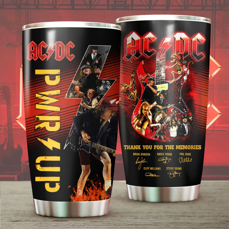 ACDC180324LNQ16VKH mk AC/DC PWR UP TOUR Tumbler ACDC180324LNQ16VKH Idea Fanatic