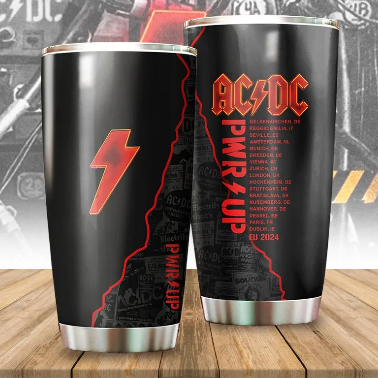 ACDC250324M39 mk AC/DC 3D TUMBLER CUP ACDC250324M39 Idea Fanatic