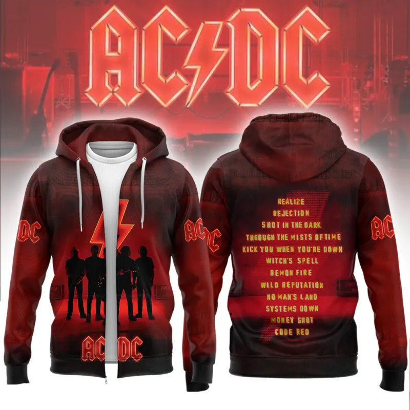 ACDC260224LNQ22TTT mk4 AC/DC Shirt Hoodie PWR UP TOUR 2024 ACDC260224LNQ22TTT Idea Fanatic