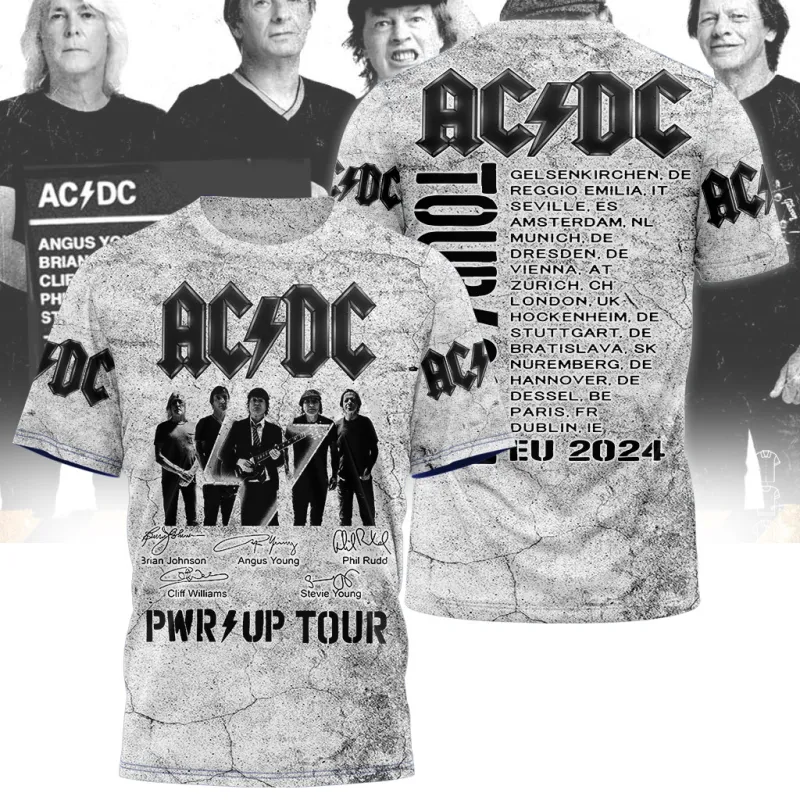 ACDC260224LNQ5DKD mk AC/DC Shirt Hoodie PWR UP TOUR 2024 ACDC010324LNQ5DKD Idea Fanatic