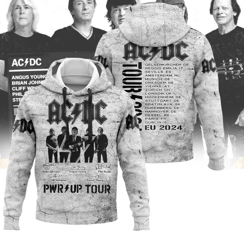 ACDC260224LNQ5DKD mk1 AC/DC Shirt Hoodie PWR UP TOUR 2024 ACDC010324LNQ5DKD Idea Fanatic