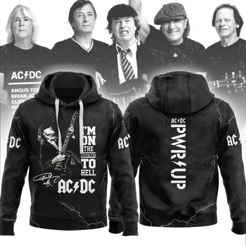 ACDC270224LNQ11TTT mk2 AC/DC Shirt Hoodie PWR UP TOUR ACDC270224LNQ11TTT Idea Fanatic