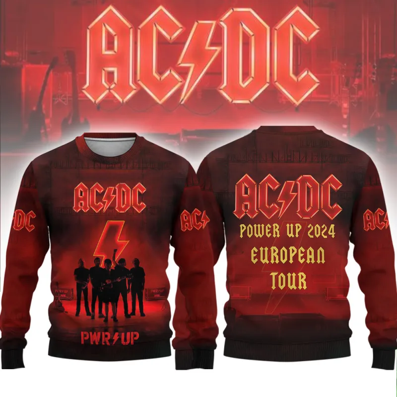 ACDC270224LNQ4TTT mk5 AC/DC Shirt Hoodie PWR UP TOUR ACDC270224LNQ4TTT Idea Fanatic