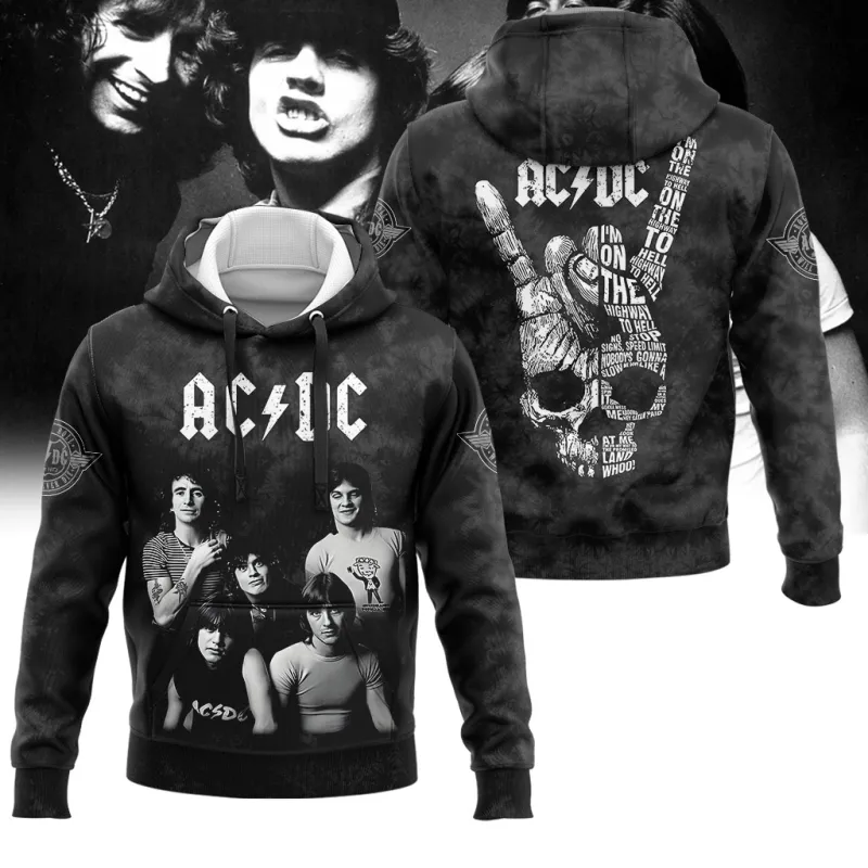 ACDC270224LNQ5DKD mk1 AC/DC Shirt Hoodie PWR UP TOUR ACDC270224LNQ5DKD Idea Fanatic