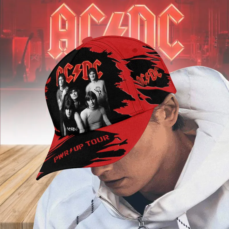 ACDC270224LNQ6TTT mk5 AC/DC Classic Cap PWR UP TOUR ACDC270224LNQ6TTT Idea Fanatic