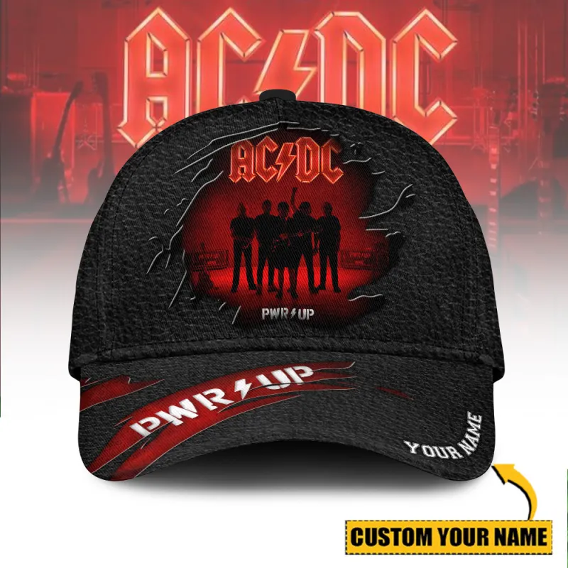 ACDC270224LNQ7TTT mk1 AC/DC Classic Cap PWR UP TOUR ACDC270224LNQ7TTT Idea Fanatic