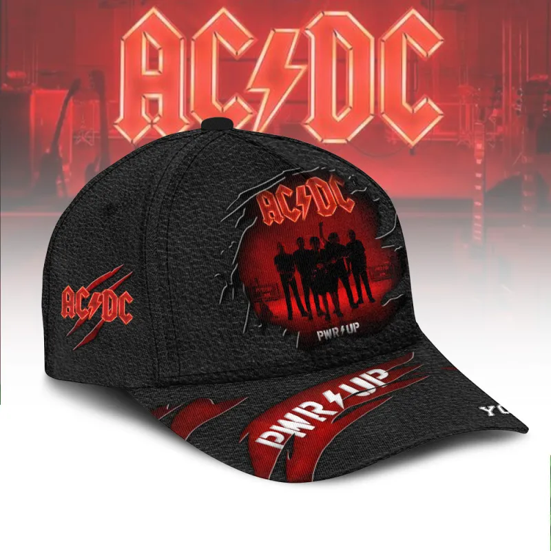 ACDC270224LNQ7TTT mk2 AC/DC Classic Cap PWR UP TOUR ACDC270224LNQ7TTT Idea Fanatic