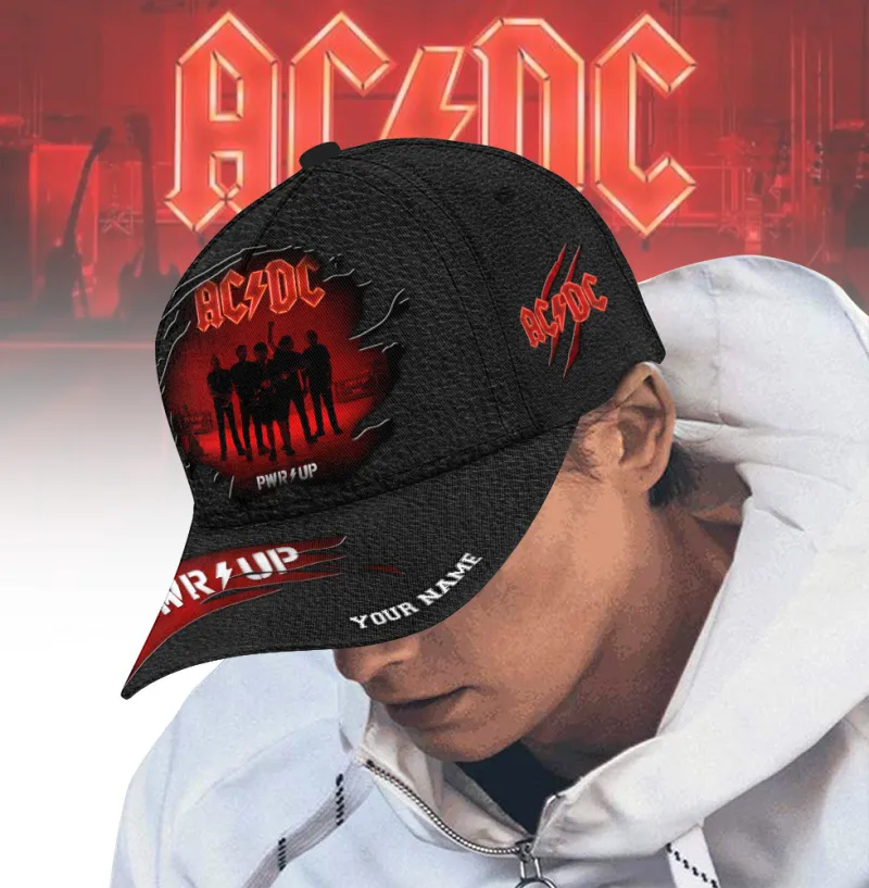 ACDC270224LNQ7TTT mk5 AC/DC Classic Cap PWR UP TOUR ACDC270224LNQ7TTT Idea Fanatic