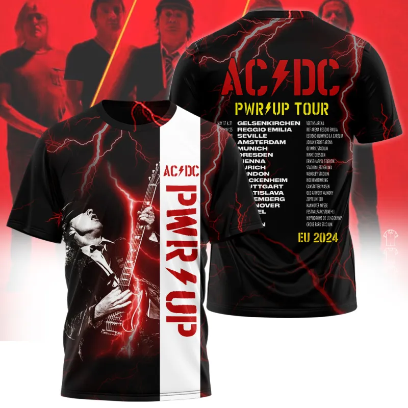 ACDC280224LNQ12DKD mk1 AC/DC 3D Shirt Hoodie PWR UP TOUR ACDC280224LNQ12DKD Idea Fanatic