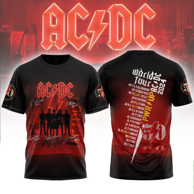 ACDC280224LNQ2TTT mk1 AC/DC 3D Shirt Hoodie PWR UP TOUR ACDC280224LNQ2TTT Idea Fanatic