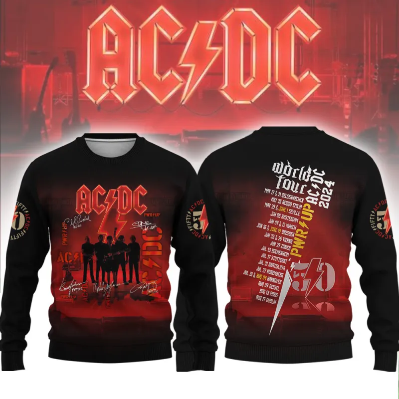 ACDC280224LNQ2TTT mk5 AC/DC 3D Shirt Hoodie PWR UP TOUR ACDC280224LNQ2TTT Idea Fanatic