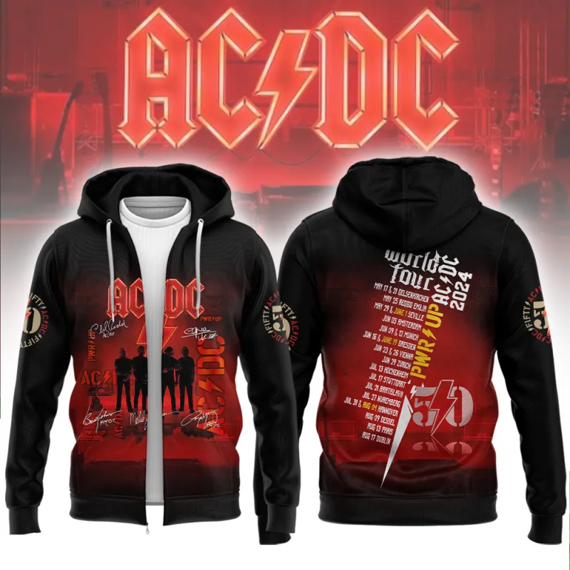 ACDC280224LNQ2TTT mk6 AC/DC 3D Shirt Hoodie PWR UP TOUR ACDC280224LNQ2TTT Idea Fanatic