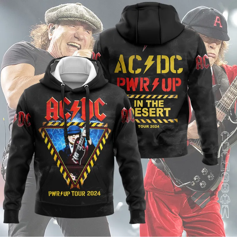 AD200224M3DKD mk AC/DC Shirt PWR UP TOUR 2024 AD200224M3DKD Idea Fanatic