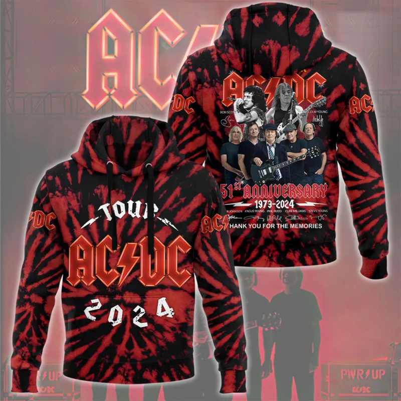 AD210224M2VKH mk AC/DC Shirt PWR UP TOUR 2024 AD210224M2VKH Idea Fanatic