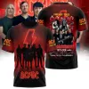 AD210224M3DKD mk AC/DC Shirt PWR UP TOUR 2024 AD210224M3DKD Idea Fanatic