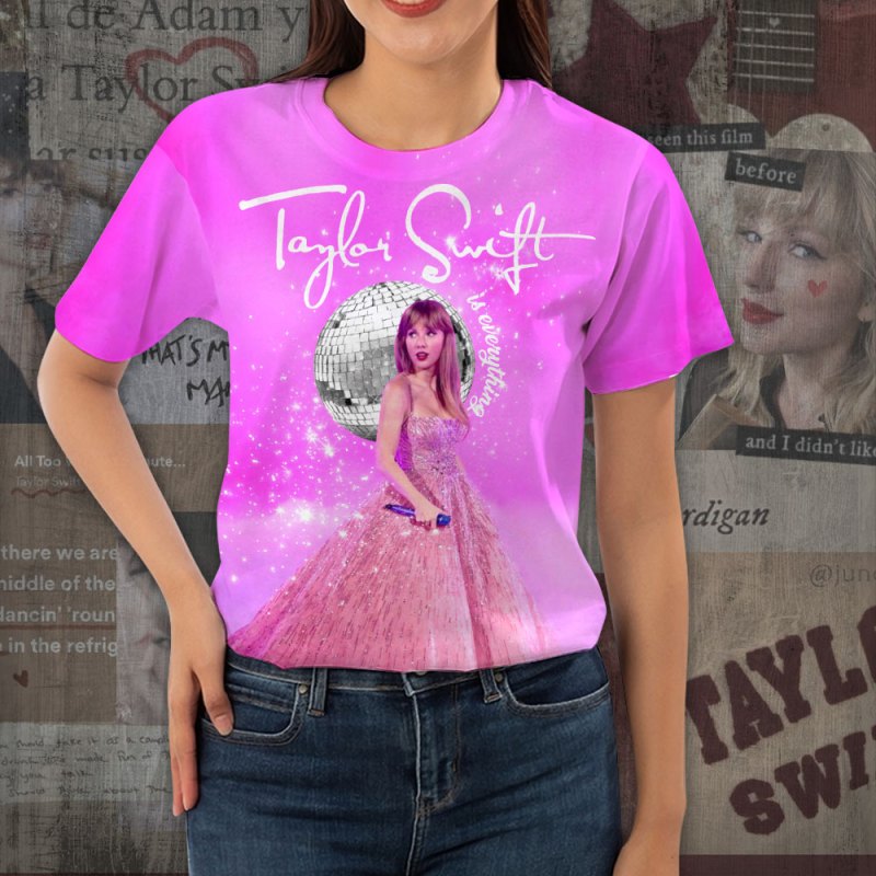 ANHNV2000 Tshirt Taylor Swift 01 Taylor Swift Premium 3D T-Shirt IFDD3DTS0004 Idea Fanatic