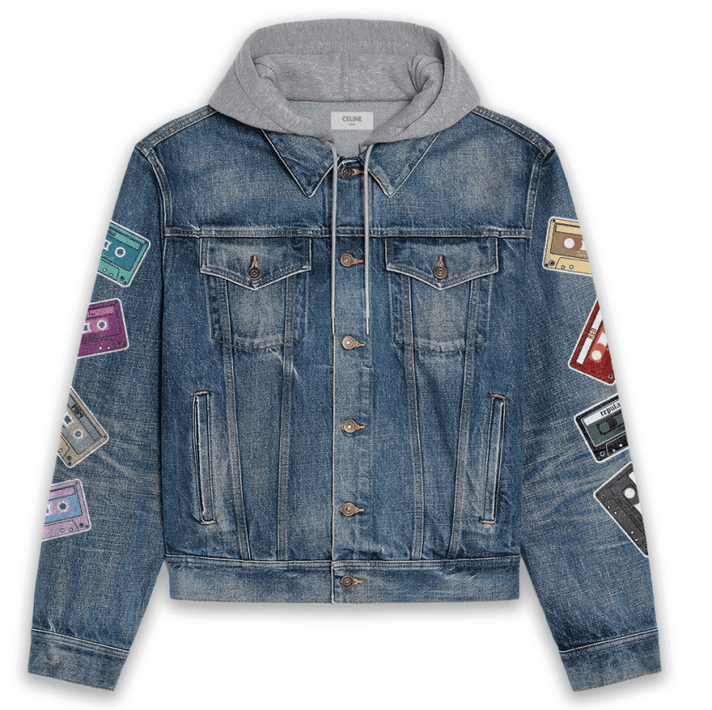 ANHNV2019 Taylor Swift Premium Hooded Denim Jacket IFDDHDJ0015 Idea Fanatic