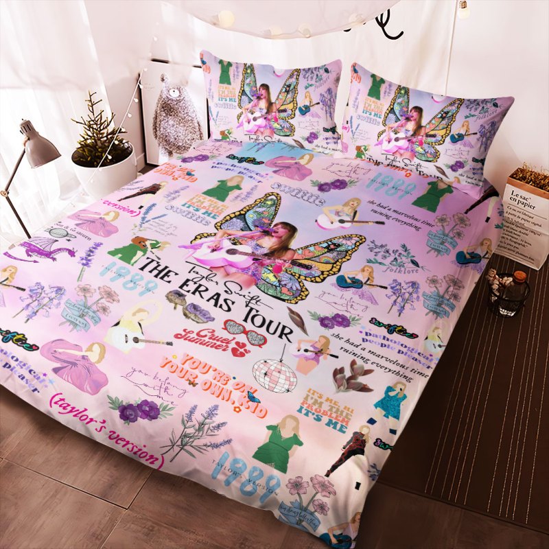 ANHNV2077 Bedding set Taylor Swift 01 Taylor Swift Premium Bedding Set IFDDBED0007 Idea Fanatic