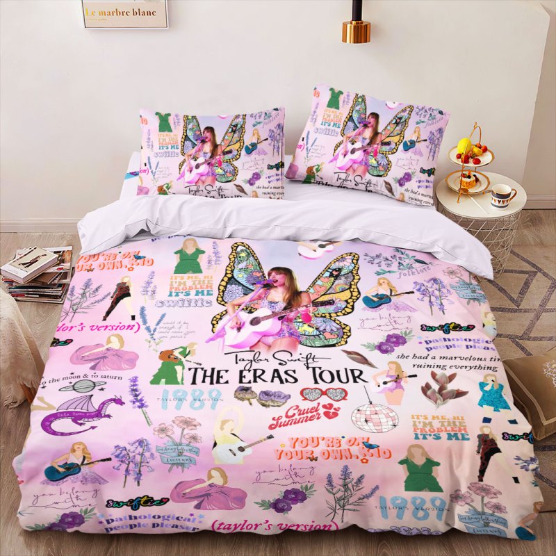 ANHNV2077 Bedding set Taylor Swift 03 Taylor Swift Premium Bedding Set IFDDBED0007 Idea Fanatic