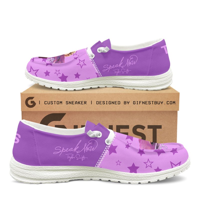 ANHNV3083 Dude shoes Taylor Swift 04 Taylor Swift Custom Hey Dude Shoes IFDDDUDE0004 Idea Fanatic