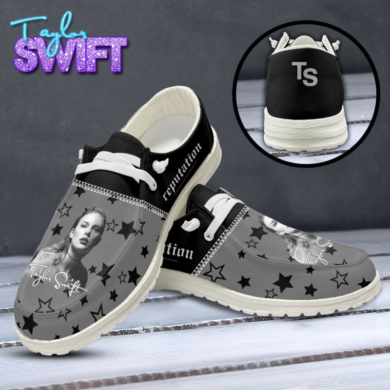 ANHNV3091 Dude shoes Taylor Swift 01 Taylor Swift Custom Hey Dude Shoes IFDDDUDE0008 Idea Fanatic