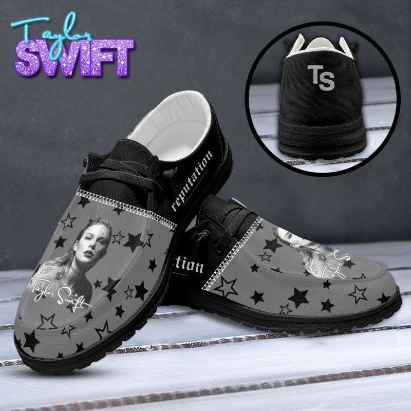 ANHNV3091 Dude shoes Taylor Swift 02 Taylor Swift Custom Hey Dude Shoes IFDDDUDE0008 Idea Fanatic