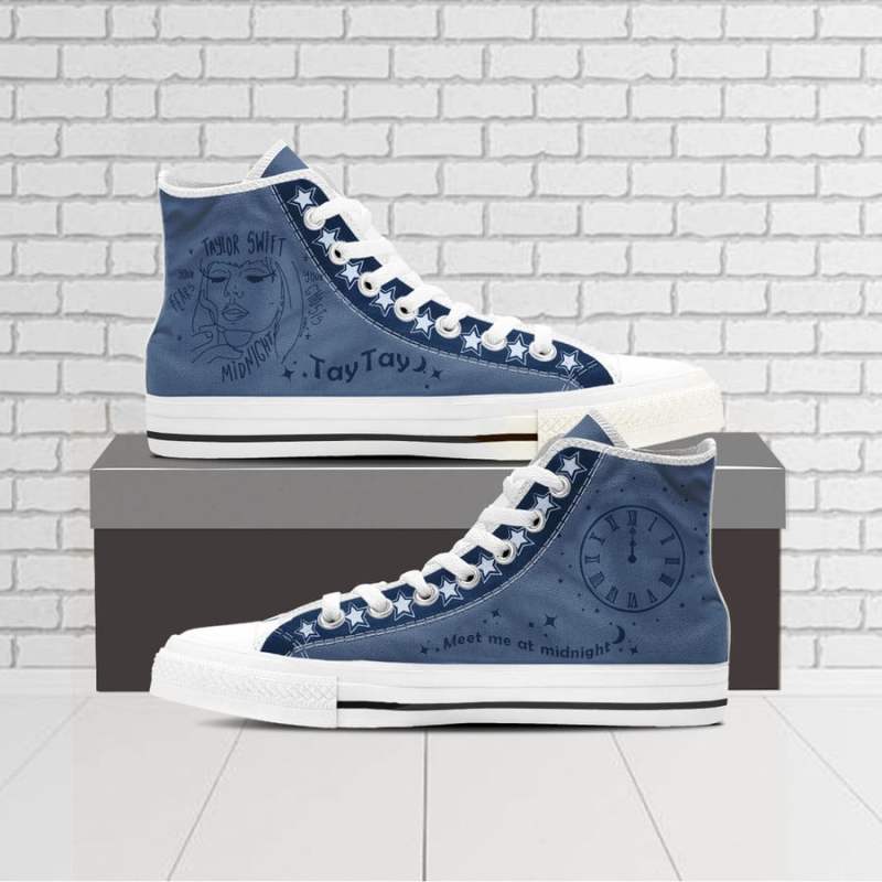 ANHNV3097 Taylor Swift Premium High Top Canvas Shoes IFDDHTCS0030 Idea Fanatic