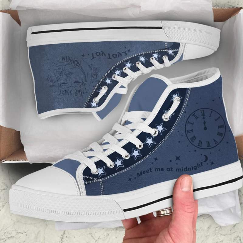 ANHNV3097G Taylor Swift Premium High Top Canvas Shoes IFDDHTCS0030 Idea Fanatic