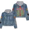 ANHNV3172 N The Rolling Stones Premium Hooded Denim Jacket IFDDHDJ0004 Idea Fanatic